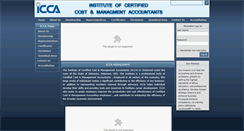 Desktop Screenshot of iccaus.com